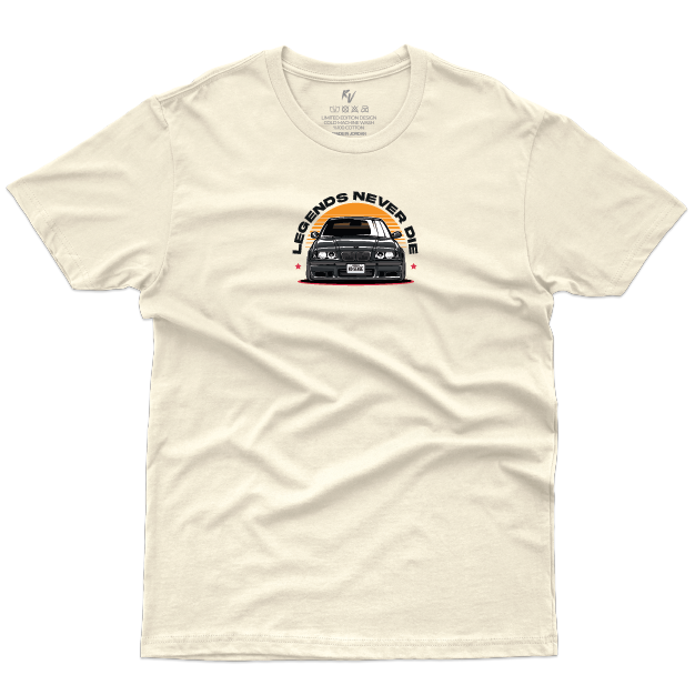 BMW E36 LEGENDS NEVER DIE Grey