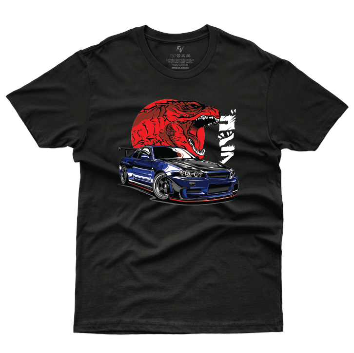 Godzilla R34 GTR nissan