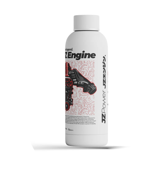 JZ Engine Technical Blueprint 500ml Stainless Steel Bottle