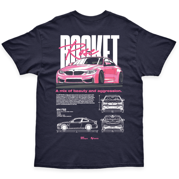 BMW M4 Coupe F82 Pink