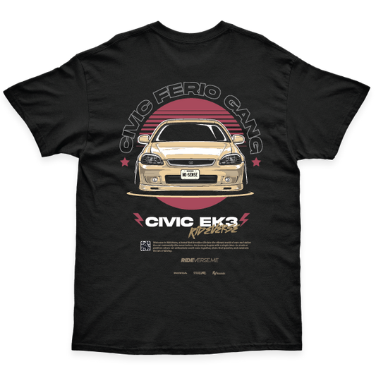 Civic EK Type R Japanese Car Champagne