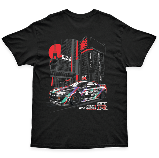 T-shirt NISMO R34 HKS