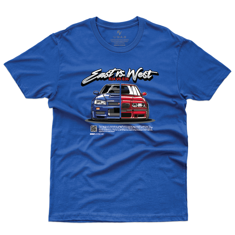 BMW E36 vs R34 SkyLine east vs west