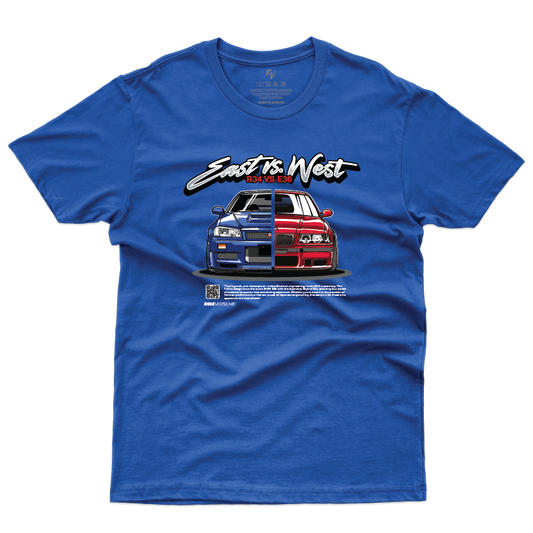 BMW E36 vs R34 SkyLine east vs west