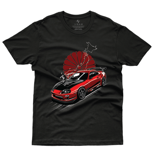 JDM Supra Red Toyota Supra MK4