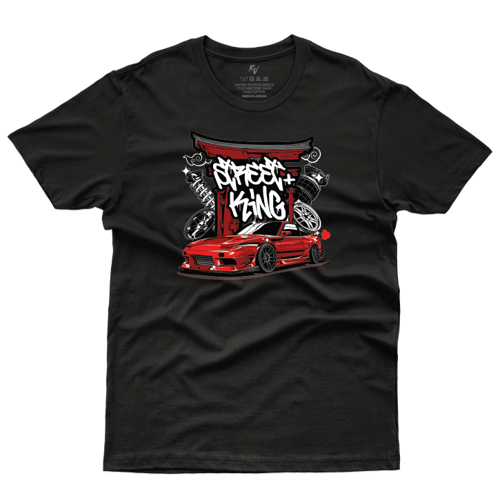 NISSAN 240SX Street King Hot Red Racing Car