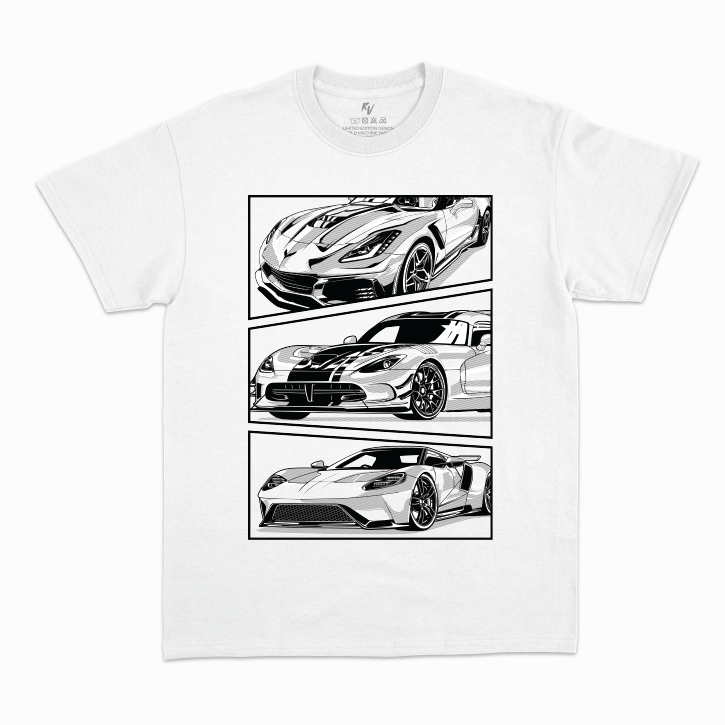 American Super Cars Viper, Muscle, Corvette, GT