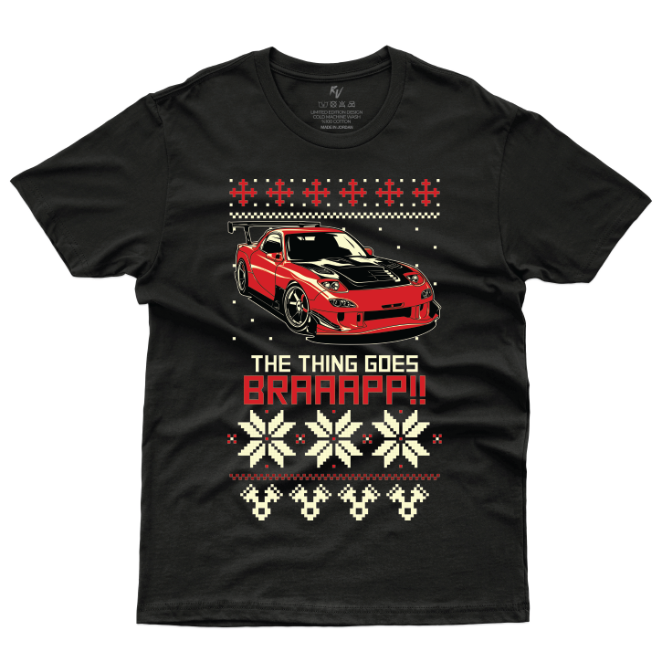 T-shirt MAZDA RX-7 XMAS EDITION