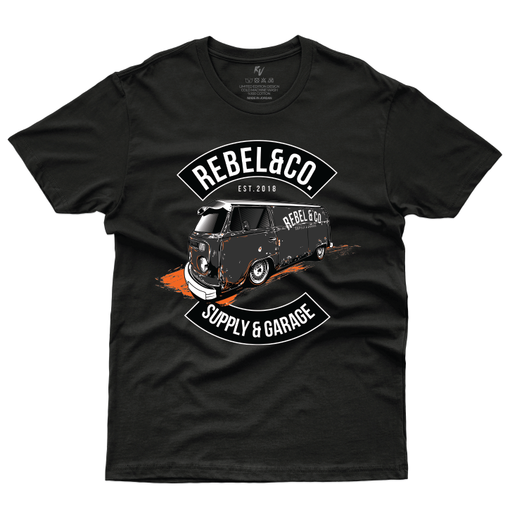 Rebal & Co Vintage Bus Rat Rod Mechanic Retro Shop VW